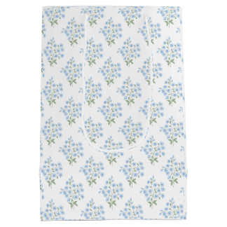 Bolsa De Regalo Mediana English Country Muster mit Vergissmeinnichtblumen