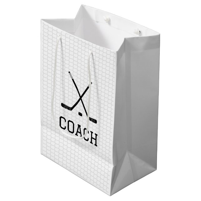 Bolsa De Regalo Mediana Entrenadores del equipo Net Team Player de Ice Hoc (Angulo Anverso)