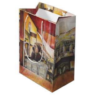 Bolsa De Regalo Mediana Equivalente luminoso de emociones apasionadas