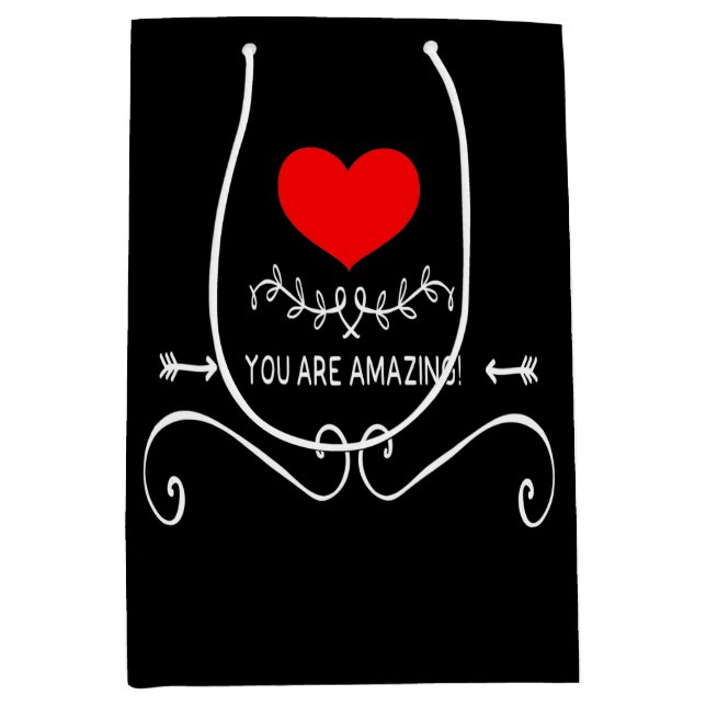 Bolsa De Regalo Mediana ¡Eres Increíble! (Anverso)