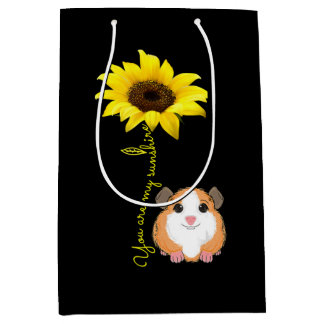 Bolsa De Regalo Mediana Eres Mi Madre De Cerdo Sunshine Sunflower