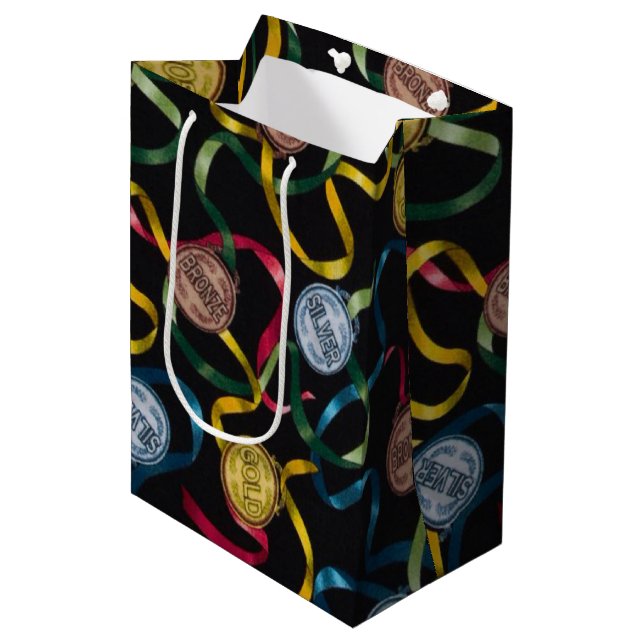 Bolsa De Regalo Mediana ¡Eres un ganador! (Angulo Anverso)