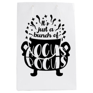 Bolsa De Regalo Mediana Es sólo un manojo de obsequio de hocus regalo de H