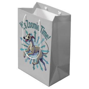 Bolsa De Regalo Mediana Es Zoomie Time Greyhound