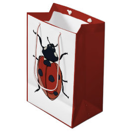 Bolsa De Regalo Mediana Escarabajos insectos Ladybug