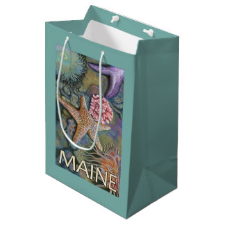 Bolsa De Regalo Mediana Escena de MaineTidepool