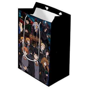 BOLSA DE REGALO MEDIANA ESCENA DEL CONJUNTO DE ANIMES DE HARRY POTTER™