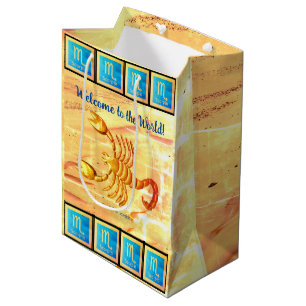 Bolsa De Regalo Mediana Escorpio del bebé escorpión (24 oct - 21 nov)