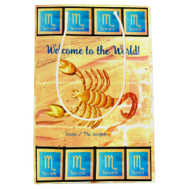 Bolsa De Regalo Mediana Escorpio del bebé escorpión (24 oct - 21 nov)