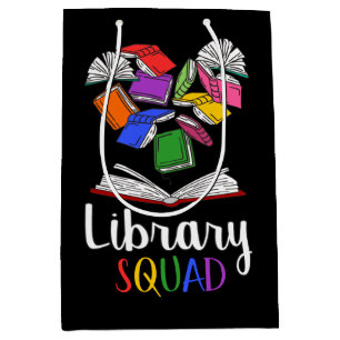Bolsa De Regalo Mediana Escuadrón de biblioteca I