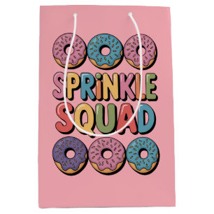 Bolsa De Regalo Mediana Escuadrón de rociadores   Bebé Sprinkle