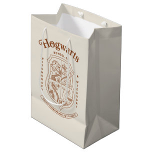 Bolsa De Regalo Mediana Escudo de la Escuela de Magia y Hechicería HOGWART