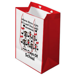 Bolsa De Regalo Mediana Escuela 100 Días De Escuela