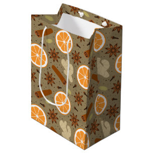 Bolsa De Regalo Mediana especias navidades