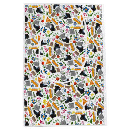 Bolsa De Regalo Mediana Espectacular patrón de senderismo | Arte popular a