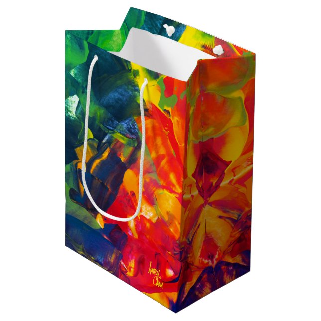 Bolsa De Regalo Mediana Espiral psicodélica de SPWW (Angulo Anverso)