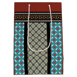 Bolsa De Regalo Mediana Estilo de mosaico mexicano 3