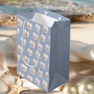 Bolsa De Regalo Mediana Estrella rosa del mar Ornamento polvoriento patrón