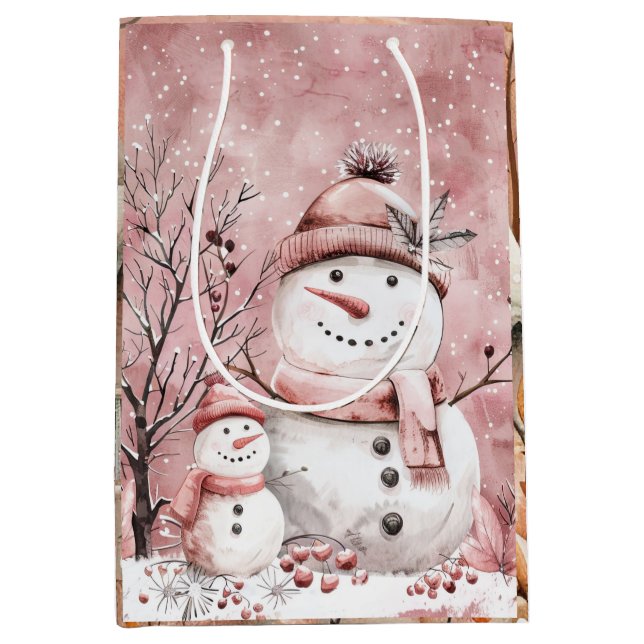 Bolsa De Regalo Mediana etiqueta para regalos (Anverso)