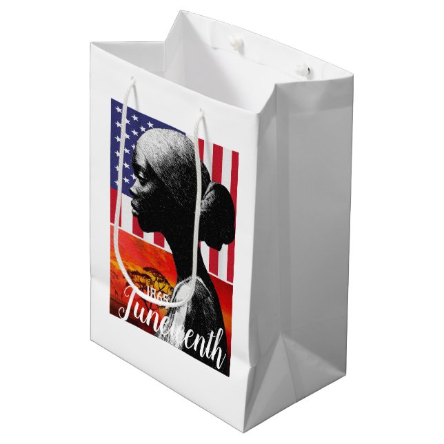 Bolsa De Regalo Mediana Étnico (Angulo Anverso)