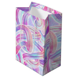 Bolsa De Regalo Mediana eurobeat holorave - rosa y azul: