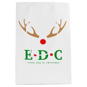 Bolsa de regalo mediana Every Day is Christmas