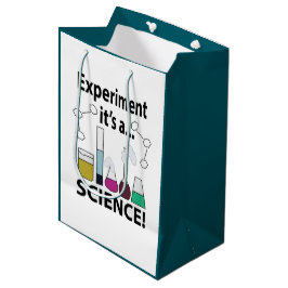 Bolsa De Regalo Mediana Experimento científico es una ciencia