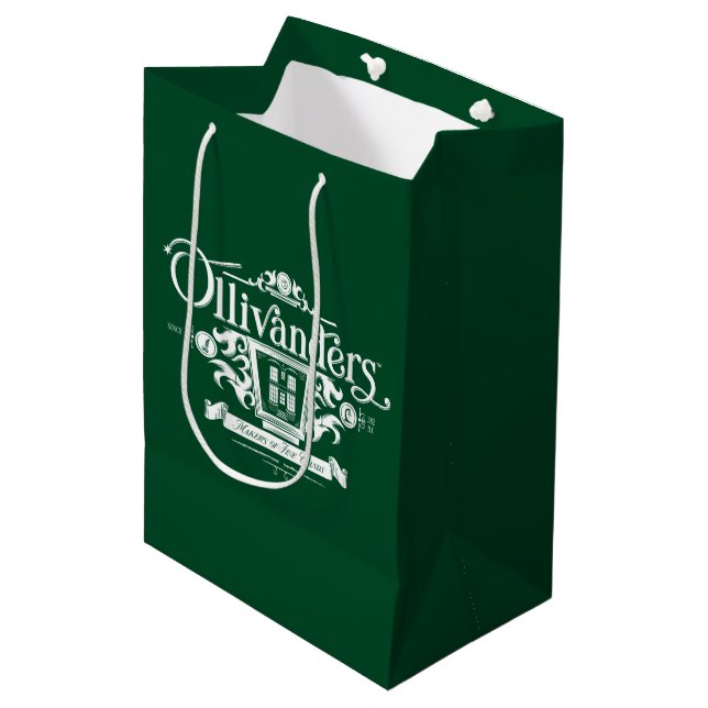 Bolsa De Regalo Mediana Fabricantes OLIVANDERS™ de varas finas (Angulo Anverso)