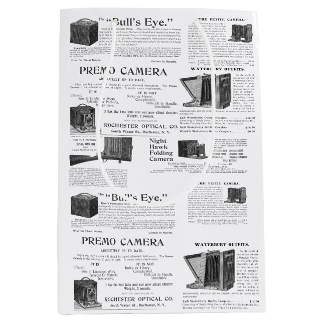 Bolsa De Regalo Mediana Fabuloso fotógrafo de cámara antigua (Anverso)