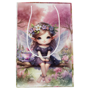 Bolsa De Regalo Mediana Fairy Birthday Party