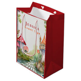 Bolsa De Regalo Mediana FAIRYCORE Princesa Fairytale Castle Kingdom Person