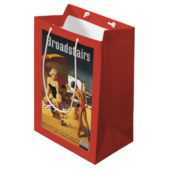 Bolsa De Regalo Mediana Familia británica meridional de los ferrocarriles (Angulo Anverso)