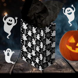 Bolsa De Regalo Mediana Fantasmas de corte | Arañas | Halloween de Spider 