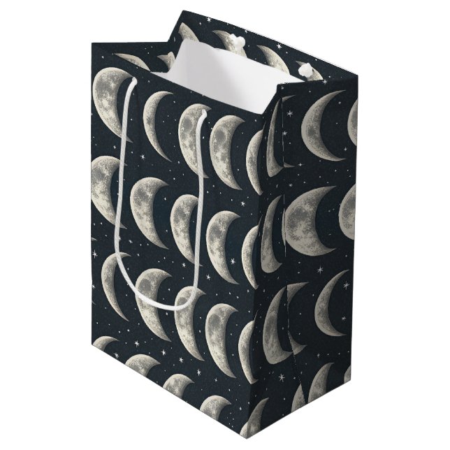 Bolsa De Regalo Mediana Fase Lunar Celestial (2) (Angulo Anverso)