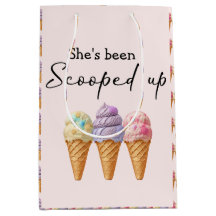 Favor de ducha de novia recogida de verano de hela