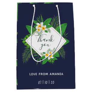 Bolsa De Regalo Mediana Favor de invitado hawaiano Aloha Luau Fiesta