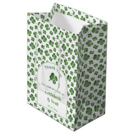 Bolsa De Regalo Mediana Favor Moderno de Arco para Boda de San Patricio