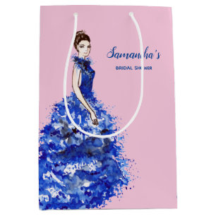 Bolsa De Regalo Mediana Favor para Despedida de Soltera Dama con Vestido A