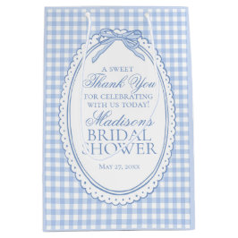 Bolsa De Regalo Mediana Favoritos de Regalo de Boda de Shower de Novia con