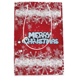 Bolsa De Regalo Mediana Felices Navidad