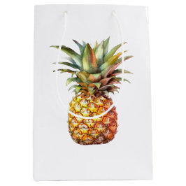 Bolsa De Regalo Mediana Felices piñas tropicales
