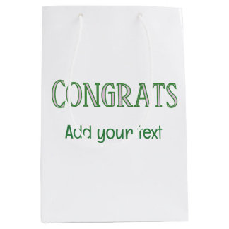 Bolsa De Regalo Mediana Felicidades nuevo dueño de casa inauguración inmob