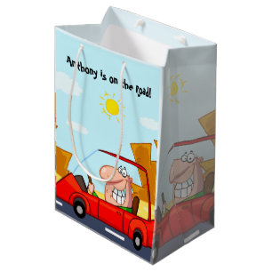 Bolsa De Regalo Mediana Felicidades por el examen de conducir