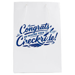 Bolsa De Regalo Mediana Felicidades por pasar tu checkride!