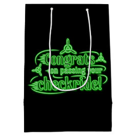 Bolsa De Regalo Mediana ¡Felicidades por pasar tu chequera!