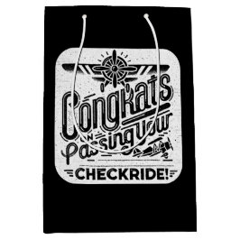 Bolsa De Regalo Mediana ¡Felicidades por pasar tu chequera!