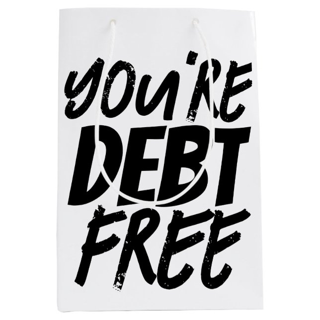 Bolsa De Regalo Mediana Felicitaciones (Anverso)