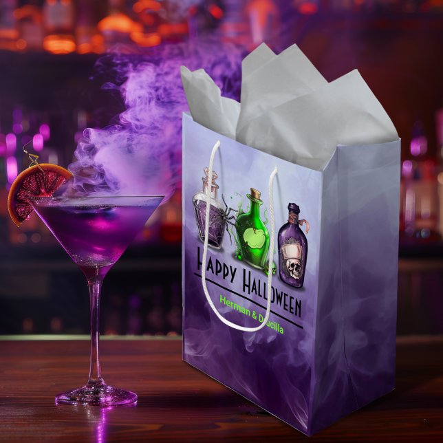 Bolsa De Regalo Mediana Feliz aniversario de Halloween (Subido por el creador)