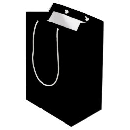 Bolsa De Regalo Mediana Feliz cumpleaños 90 en negro