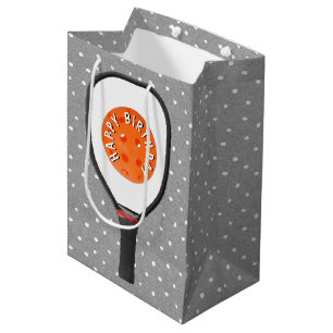 Bolsa De Regalo Mediana Feliz cumpleaños al futbolista en Paddle